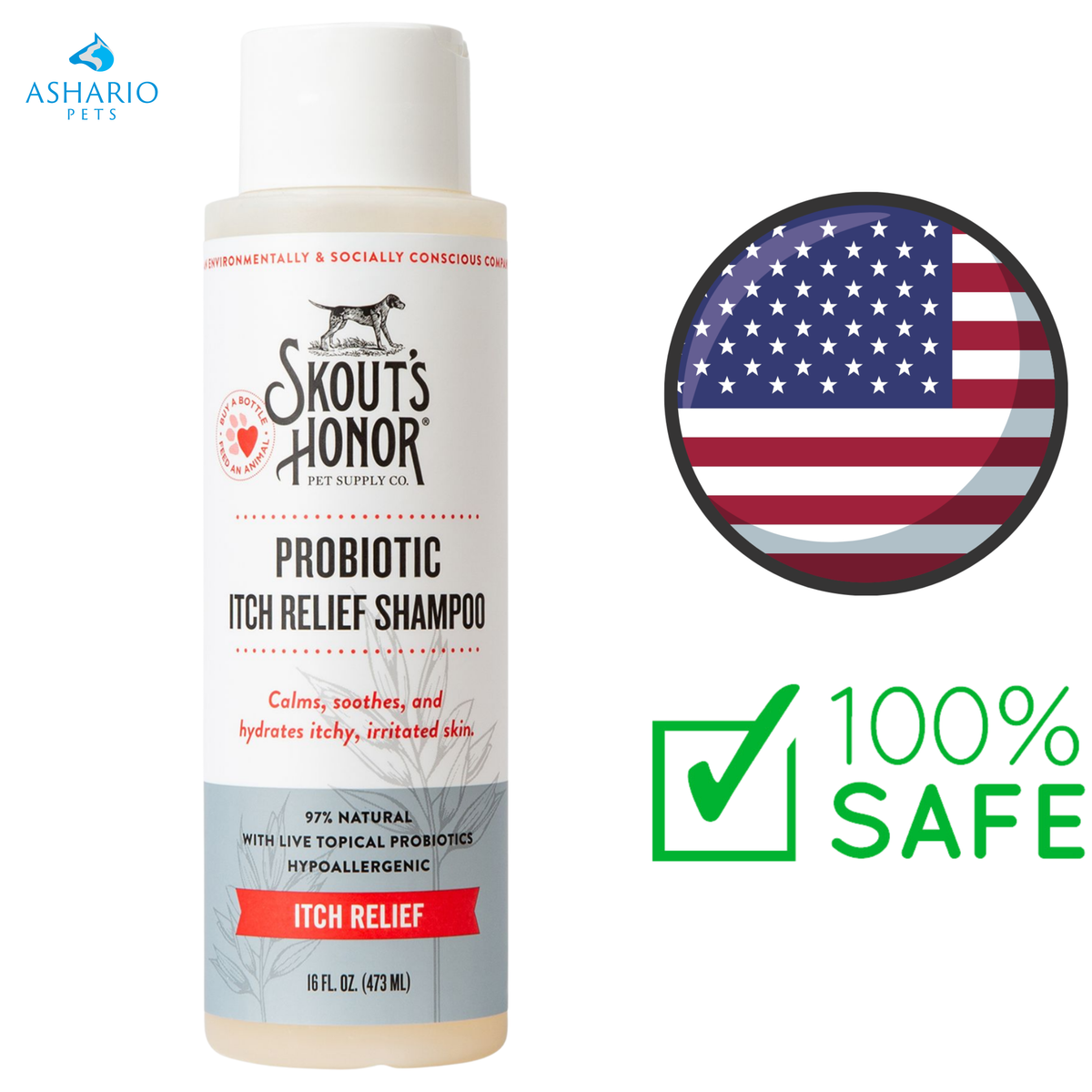 Skout's Honour - Probiotic Itch Relief Dog Shampoo