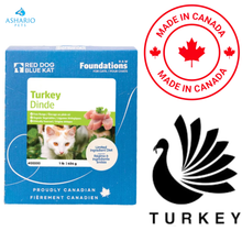 Red Dog Blue Kat - Foundations Turkey Raw Cat Food