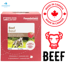 Red Dog Blue Kat - Foundations Beef Raw Dog Food