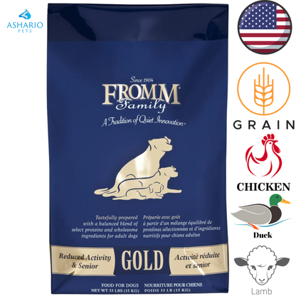 Fromm - Gold Reduced Activity & Senior Dry Dog Food