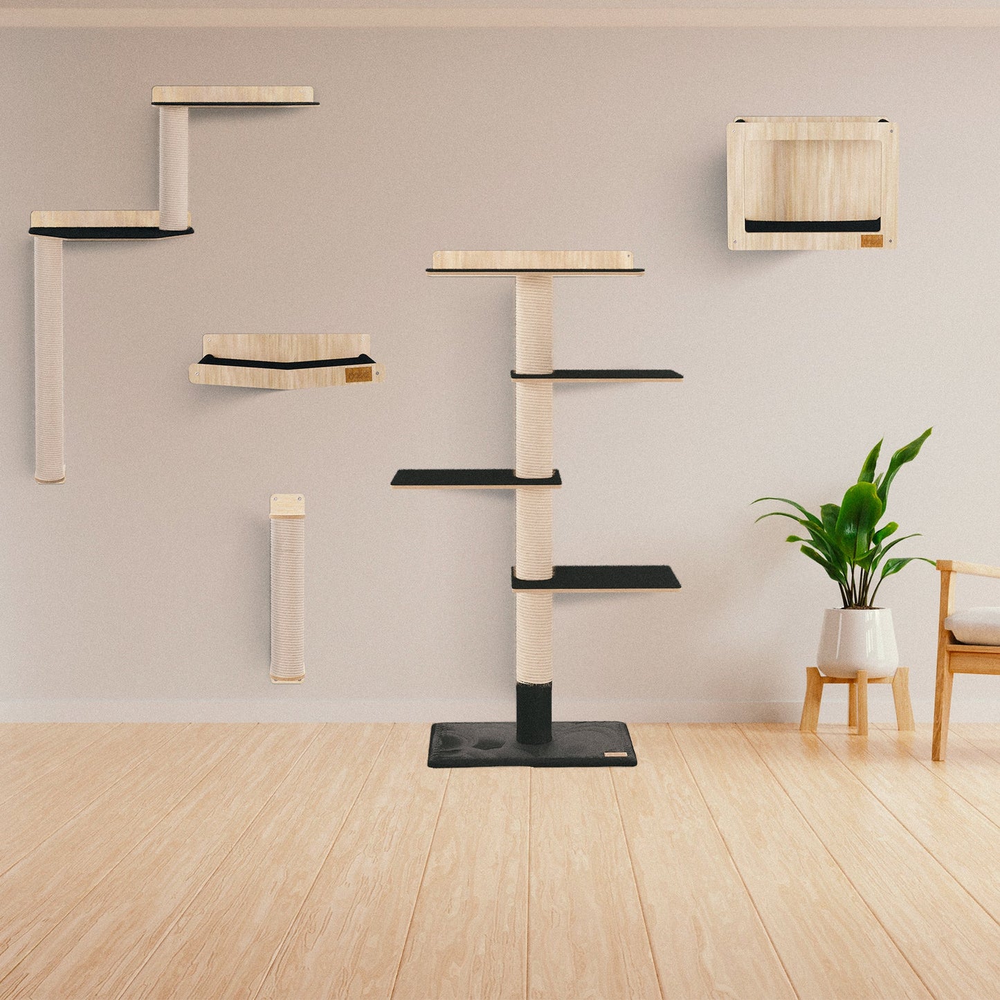 Kit Système Mural Noba - Le Terrain de Jeu Vertical