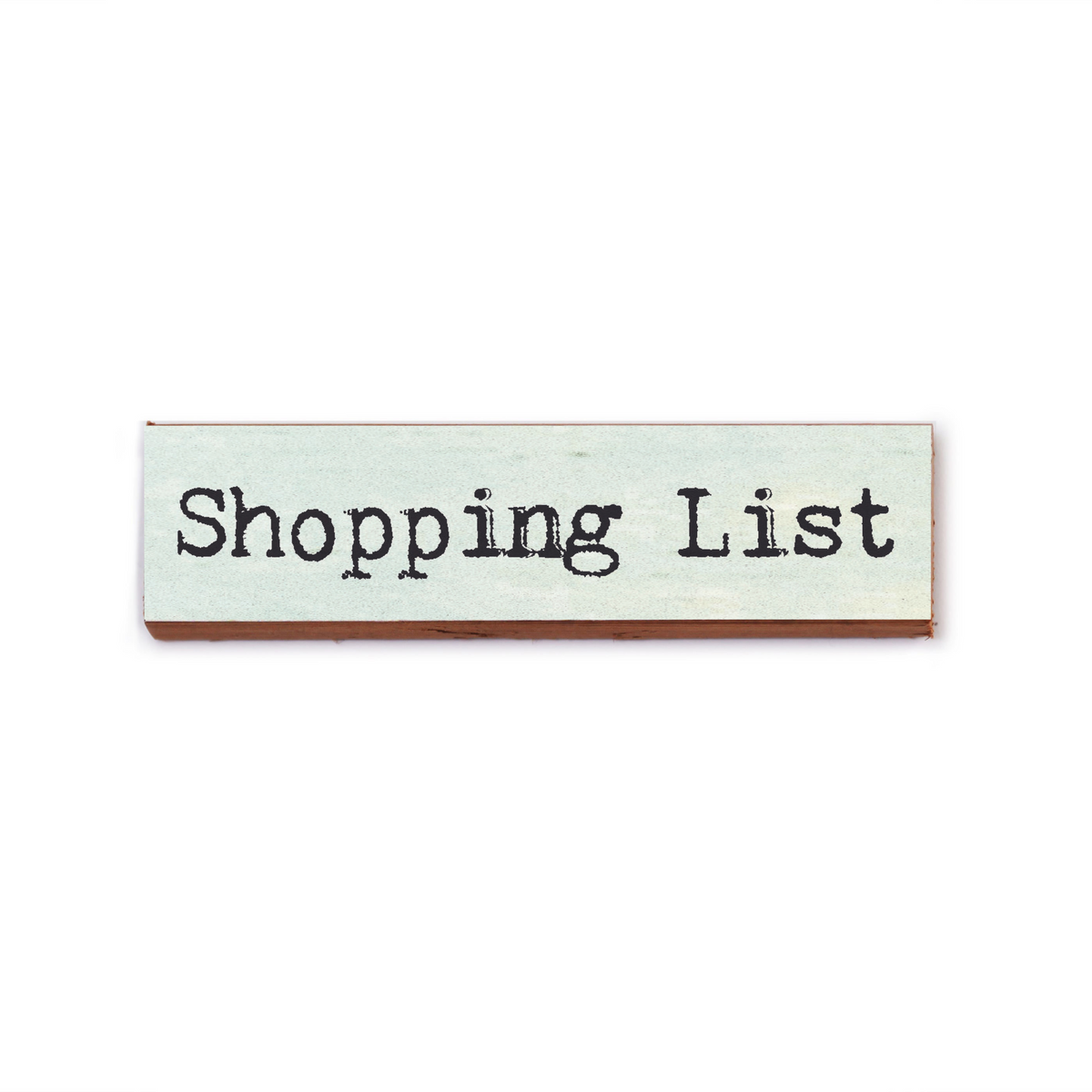 Timber Magnet - Shopping List