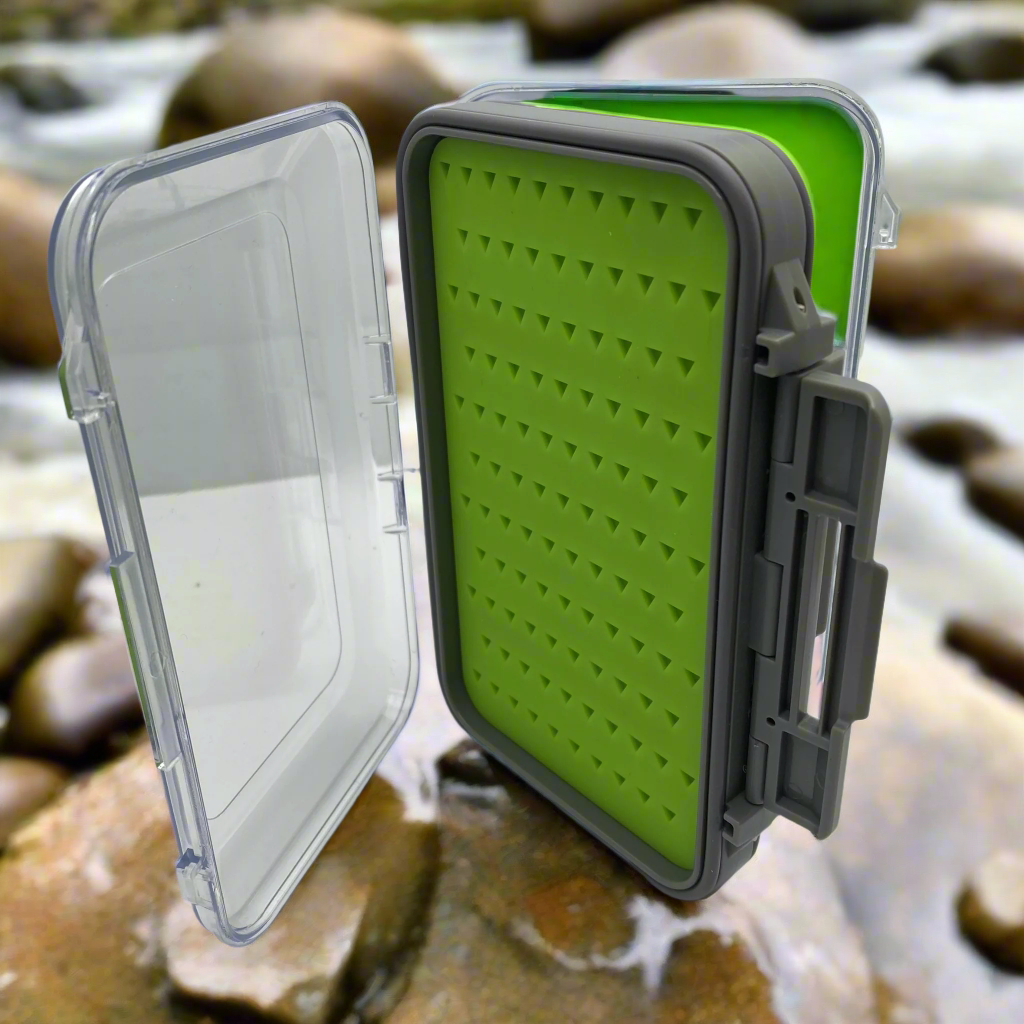 Fly Box - Double Sided Slit Silicone Waterproof
