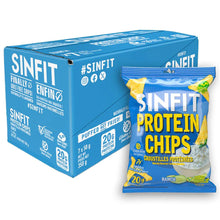 Sinfit CHIPS PROTÉINÉS, 7 sachets/boîte