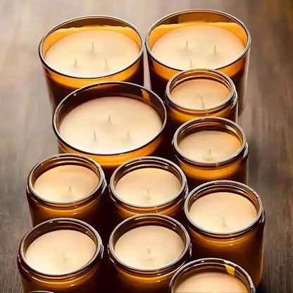 SANCTUM — EARTH ELEMENT | Grounding luxury coconut apricot wax candle