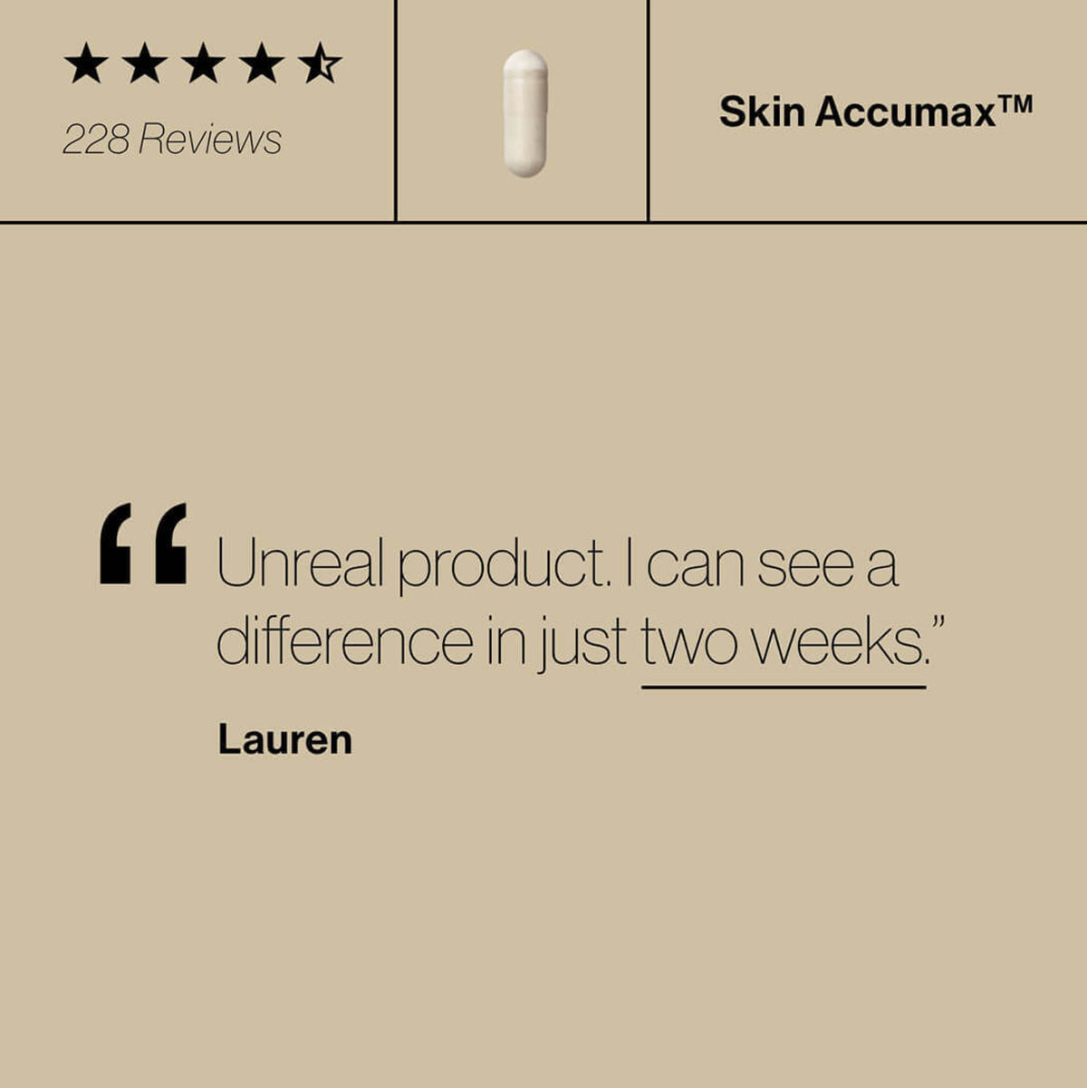 Advanced Nutrition Programme Skin Accumax (120 capsules)