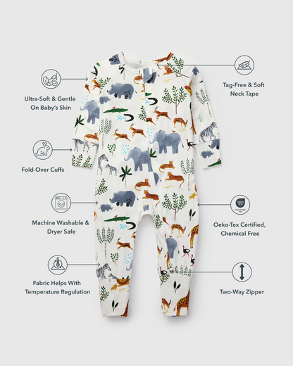 Baby Sleeper TENCEL™ - Safari Jungle