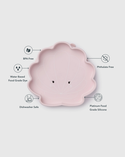 Snack Plate - Skylar Shell