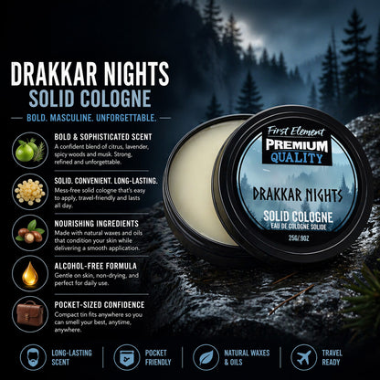 Eau de Cologne Solide - Drakkar Nights
