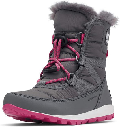 Bottes d'hiver Sorel Youth Whitney Short Lace -32F/-25F, taille 3 US pour jeune