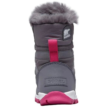 Bottes d'hiver Sorel Youth Whitney Short Lace -32F/-25F, taille 3 US pour jeune