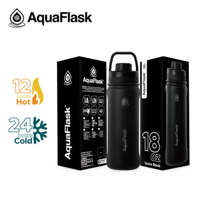 Bouteilles d'eau isothermes sous vide AquaFlask Original 530ml (18oz)