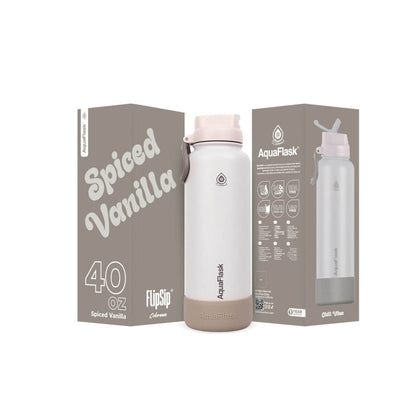 Bouteille isotherme AquaFlask Colorwave 40oz Flip Sip – Gourde en acier inoxydable
