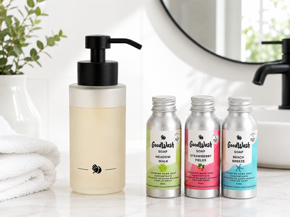Kit de démarrage de savon moussant pour les mains