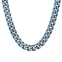 Collier chaîne maille gourmette Steeltime