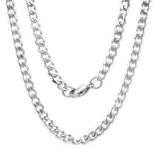 Collier chaîne cubaine fine Steeltime