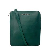Petit Sac bandoulière en Cuir vert foncé - Stella