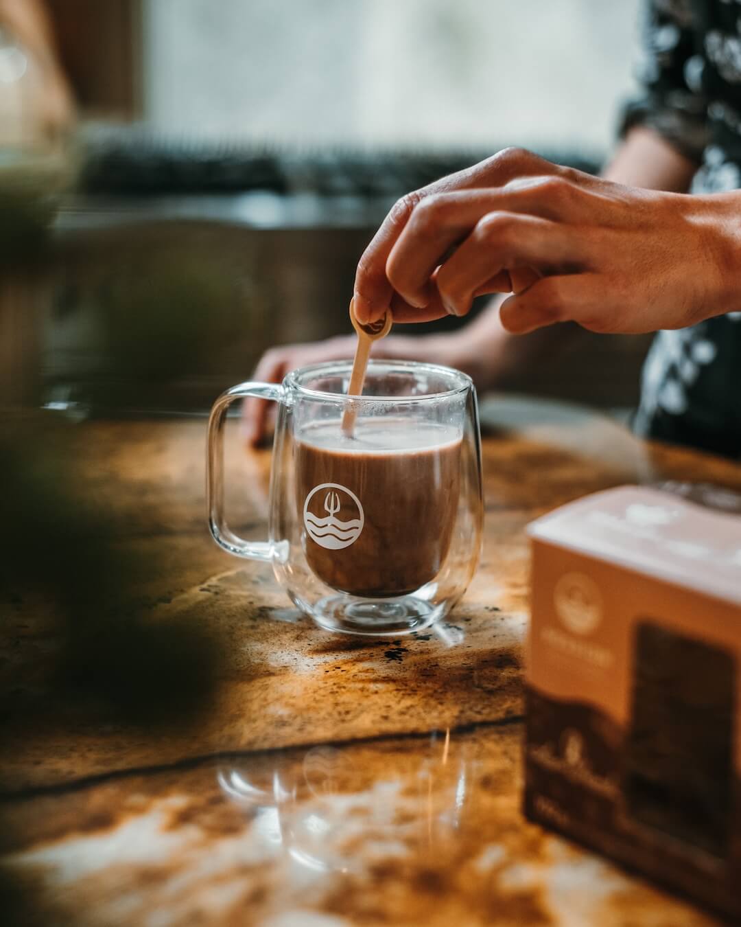 Tasse en verre Poséidon