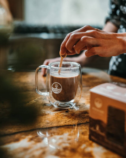 Tasse en verre Poséidon