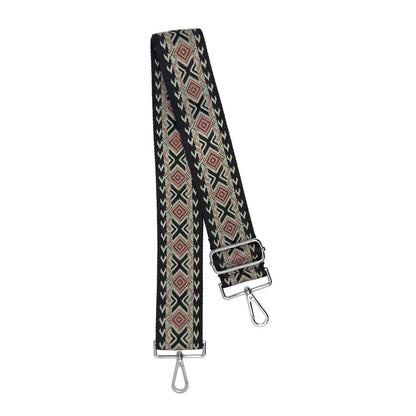 Stevie Woven Strap - Chrome