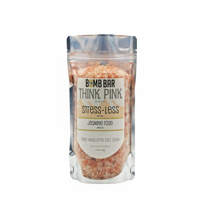 Détendez-vous avec le sel rose de l'Himalaya de Think Pink