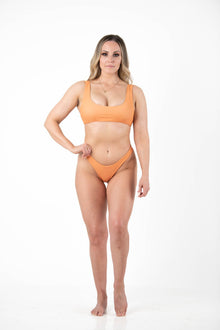 Auberdine Sports Bikini Top | Orange Creamsicle