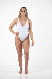Maillot de bain une pièce Riviera | Blanc éclatant