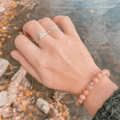 SUNNY | Sterling silver multi-faceted ring