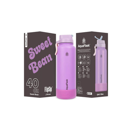 Bouteille isotherme AquaFlask Colorwave 40oz Flip Sip – Gourde en acier inoxydable