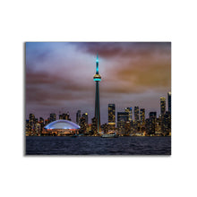 Décoration murale La Tour CN, le Centre Rogers et le lac Ontario