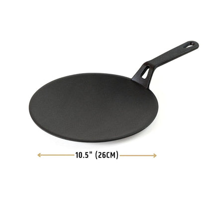 MAHARAJA T211T02 Cast Iron Tawa 26CM