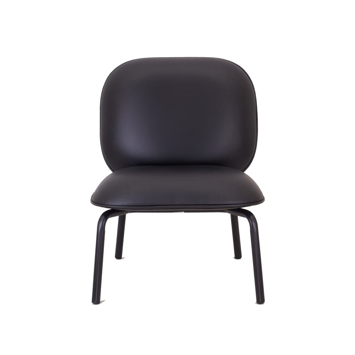 Tasca Lounge Chair & Ottoman<br> Eco Leather Fabric<br> Indoor Use