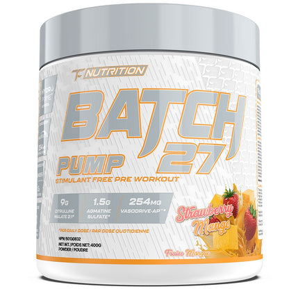 TC Nutrition BATCH 27 PUMP (Stim Free), 40 Servings