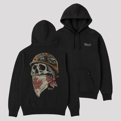 Sweat à capuche homme DHCM - Payez-moi pour mon expérience, pas mon temps