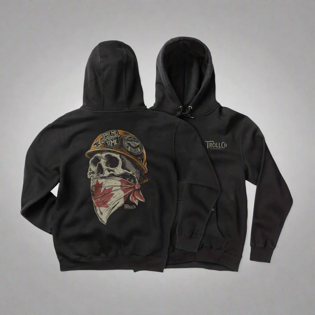Sweat à capuche homme DHCM - Payez-moi pour mon expérience, pas mon temps