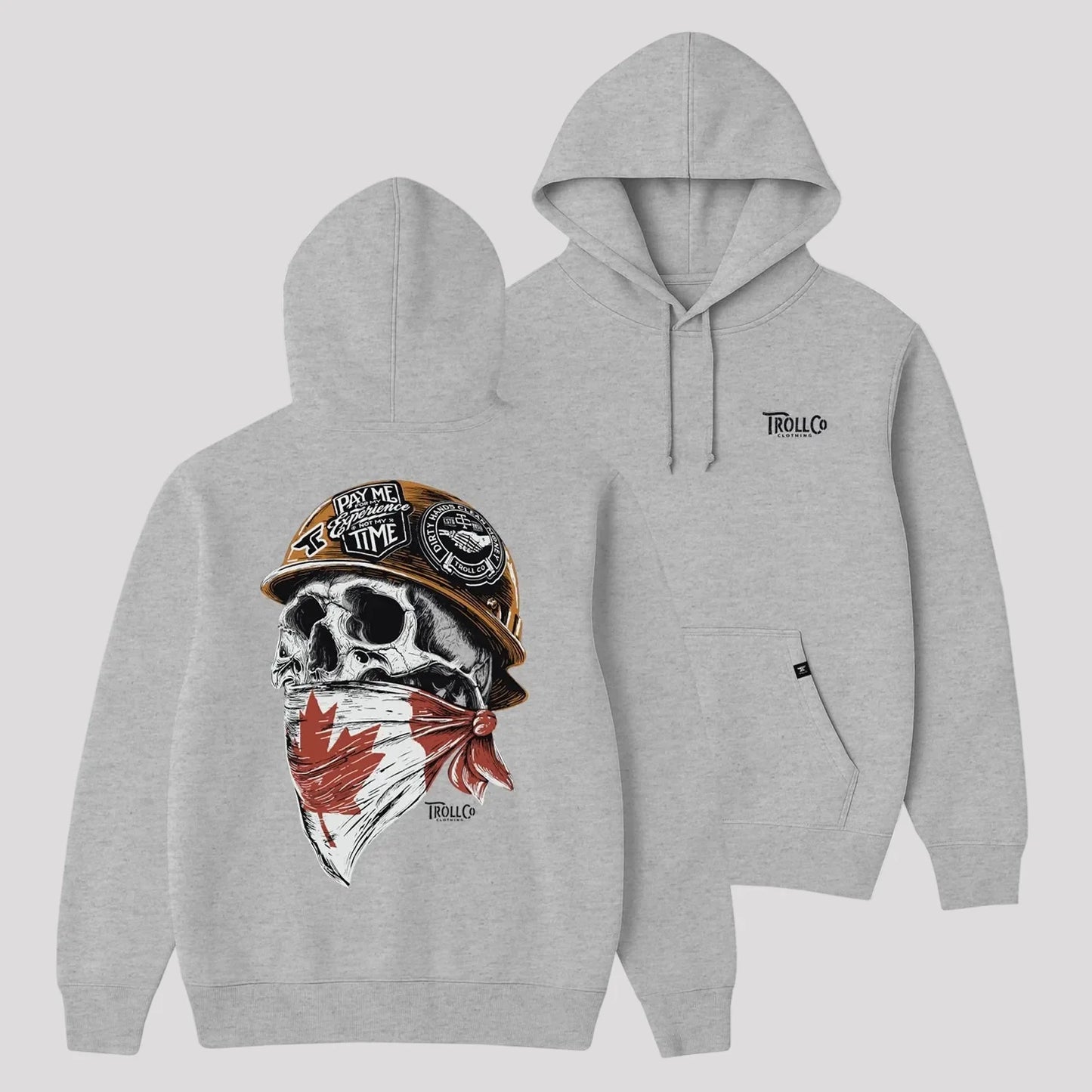 Sweat à capuche homme DHCM - Payez-moi pour mon expérience, pas mon temps