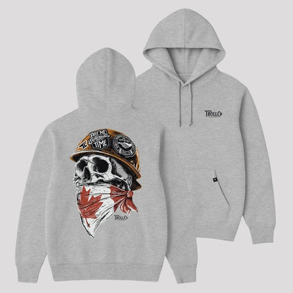 Sweat à capuche homme DHCM - Payez-moi pour mon expérience, pas mon temps