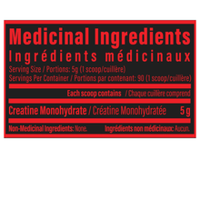 CRÉATINE MONOHYDRATE TC Nutrition, 450 g