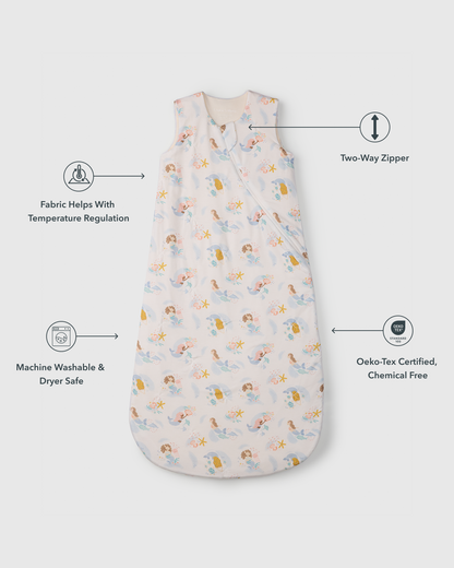 Baby Sleep Bag TENCEL™ 1.0 TOG - Mermaids