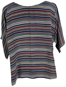 PRC6653 Avatar Pure Silk Side Slit Top
