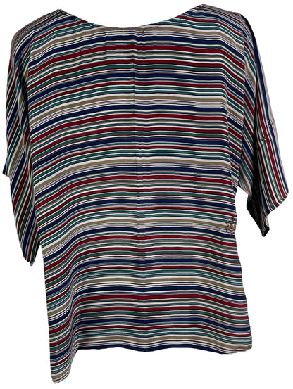 Haut PRC6653 Avatar en pure soie à fente latérale