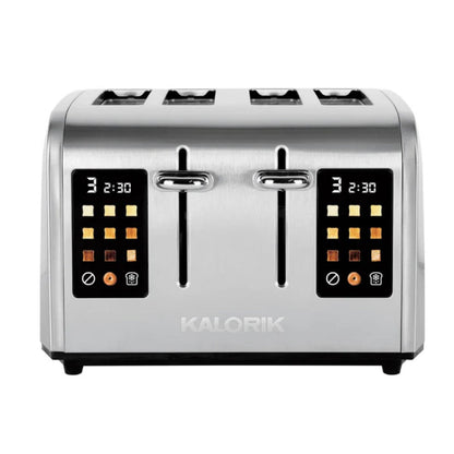 KALORIK TO50913SS 4 Slice Digital Toaster Stainless Steel