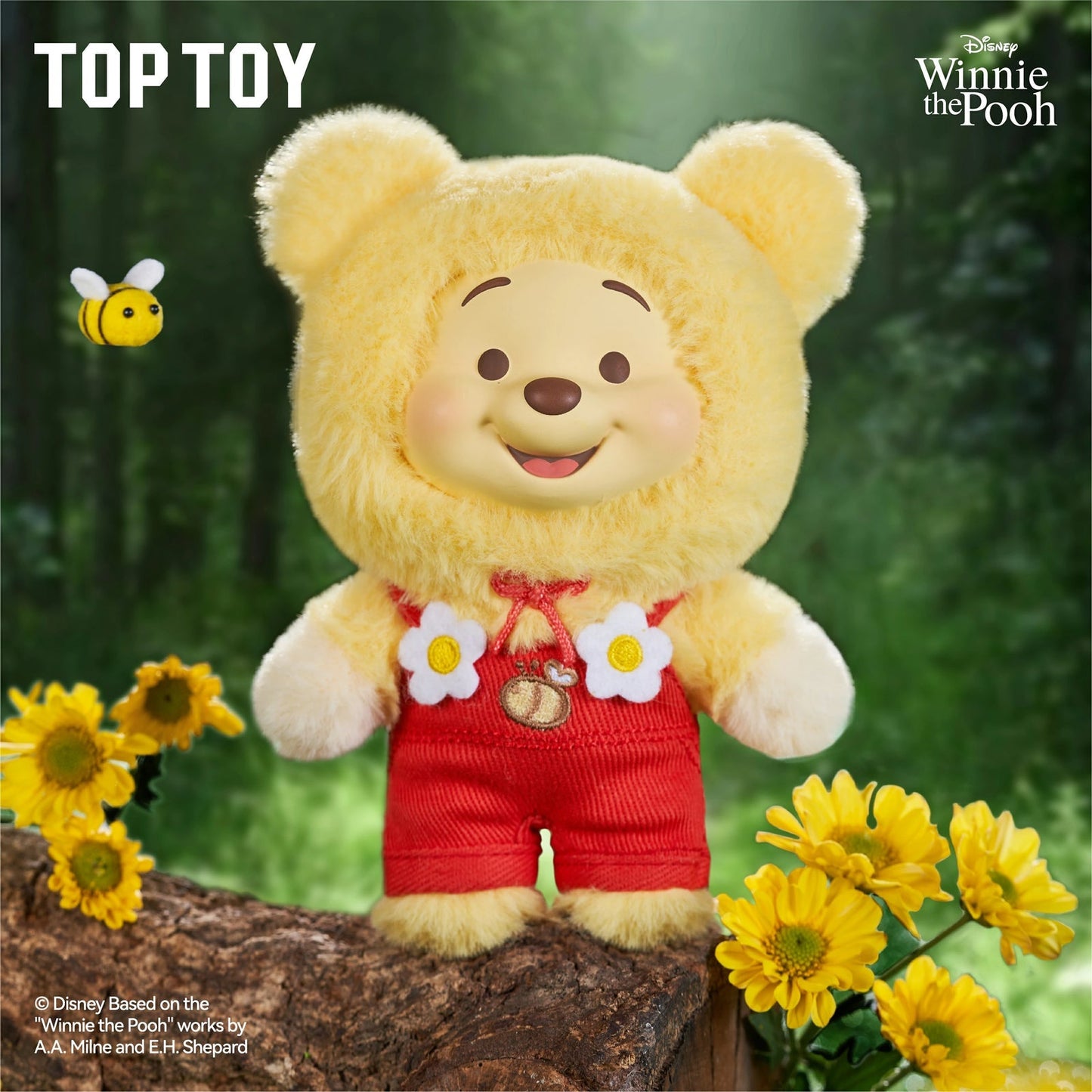 TOP TOY DISNEY OURSON WINNIE CANDY SERIES PELUCHE VINYLE - BOÎTE MYSTÈRE