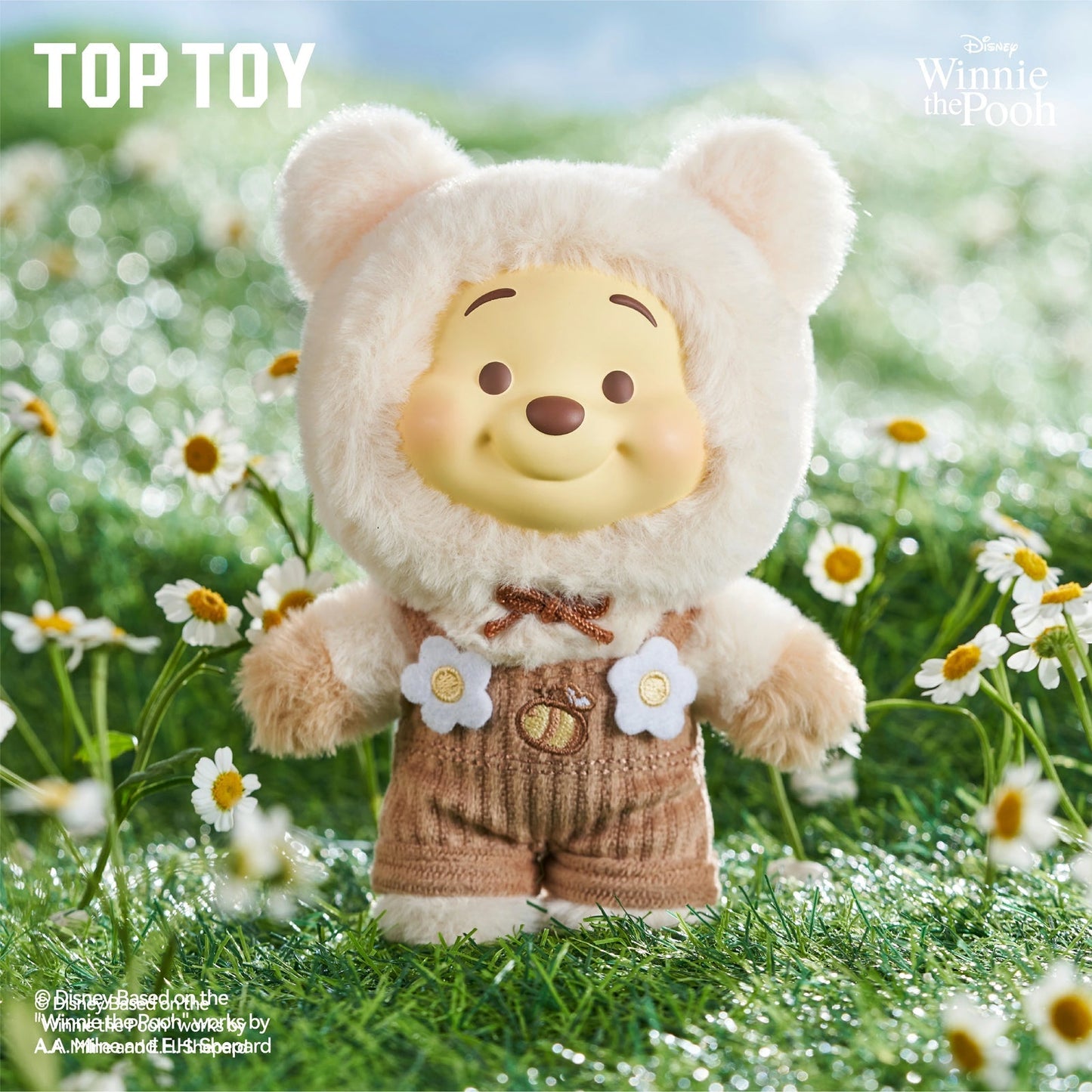 TOP TOY DISNEY OURSON WINNIE CANDY SERIES PELUCHE VINYLE - BOÎTE MYSTÈRE