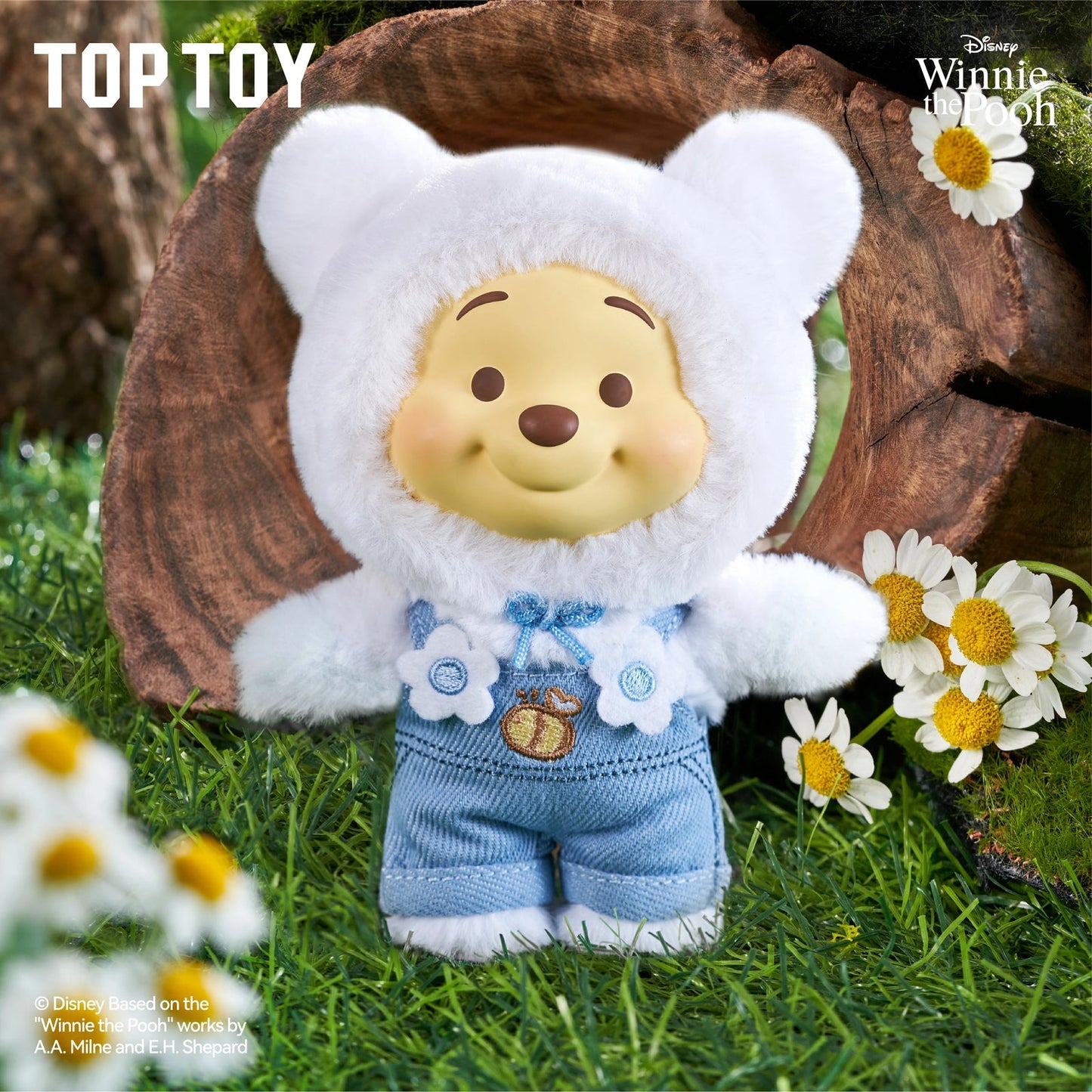 TOP TOY DISNEY OURSON WINNIE CANDY SERIES PELUCHE VINYLE - BOÎTE MYSTÈRE