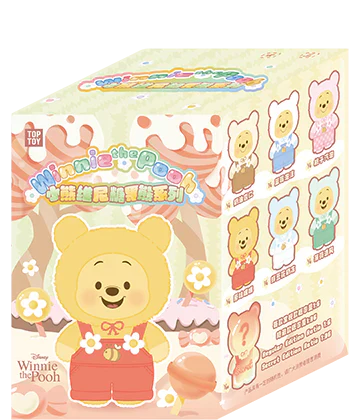 TOP TOY DISNEY OURSON WINNIE CANDY SERIES PELUCHE VINYLE - BOÎTE MYSTÈRE