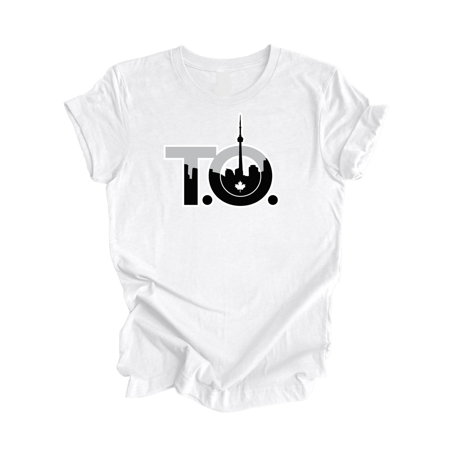 T.O. Toronto - T-shirt cadeau Toronto Ontario - T-shirt Skyline de la ville - Inspiré par X