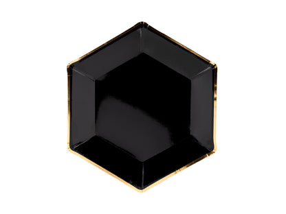 Black Celebration Plates