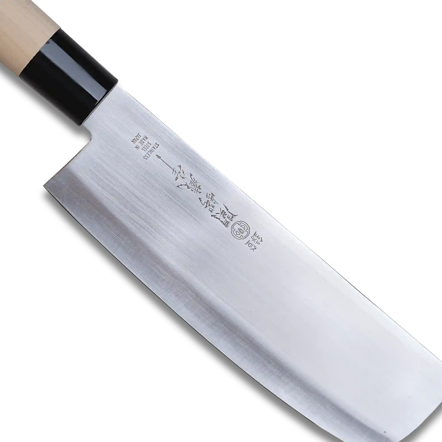Tsubazo - Couteau Nakiri 165mm - Lame en acier inoxydable | Fabriqué au Japon