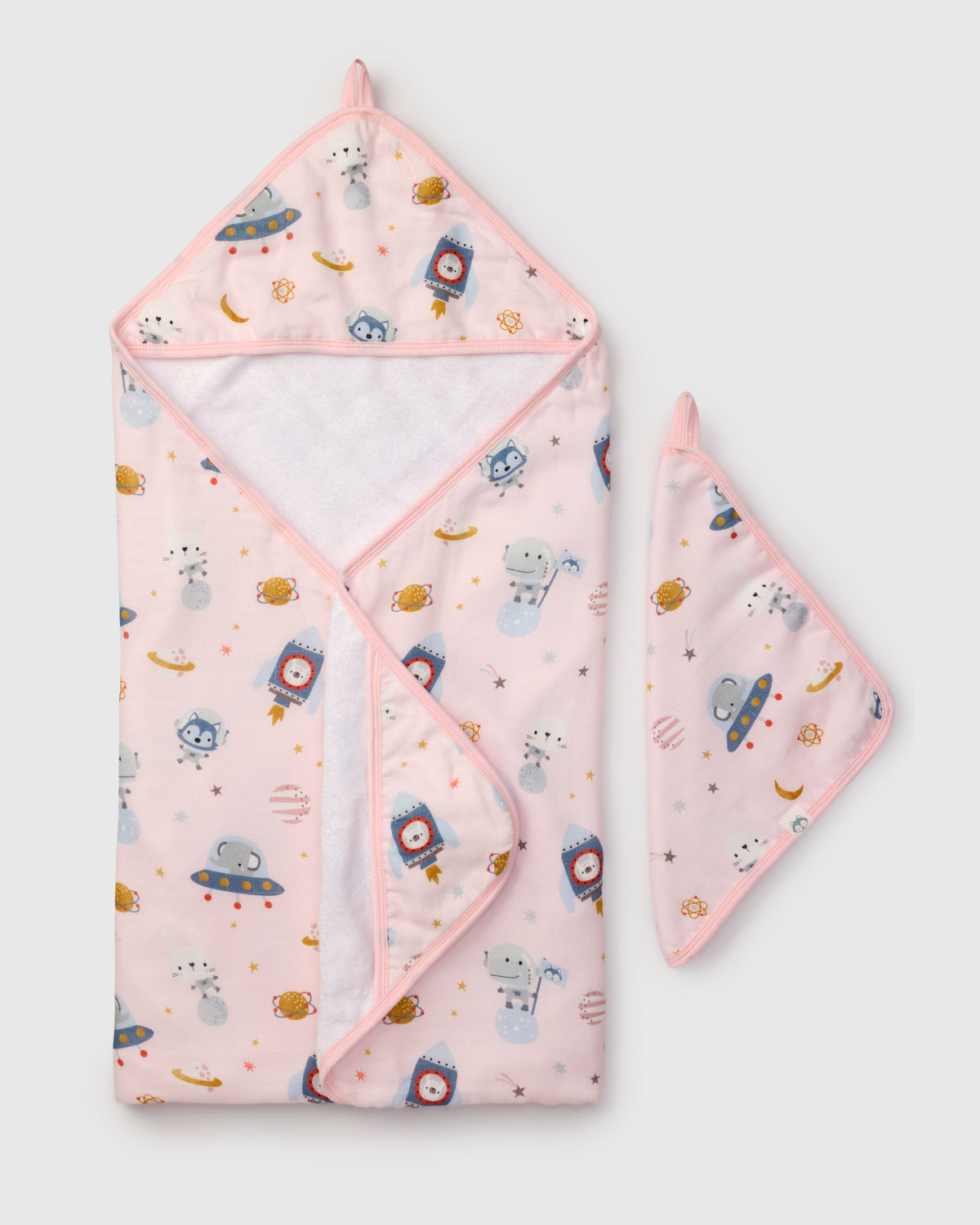 Hooded Towel Set - Astro Explorers
